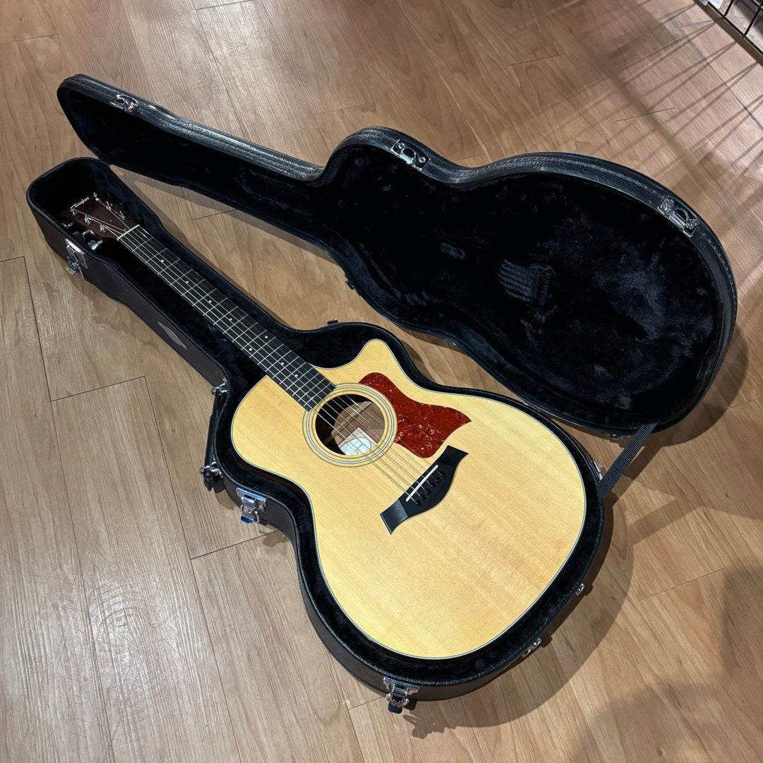 Taylor - 314 CE w/ DLX Taylor Archtop Hard Shell Case (Natural -2012) - USED