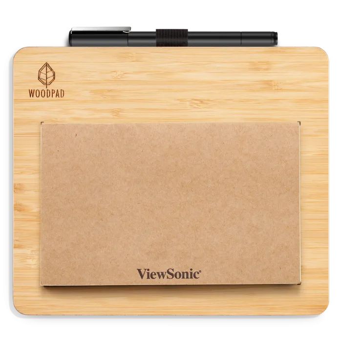 ViewSonic ID0730 – 7.5" WoodPad Pen Pad for EDU, EMR Tech, 5080 LPI, 4096 Pressure, USB