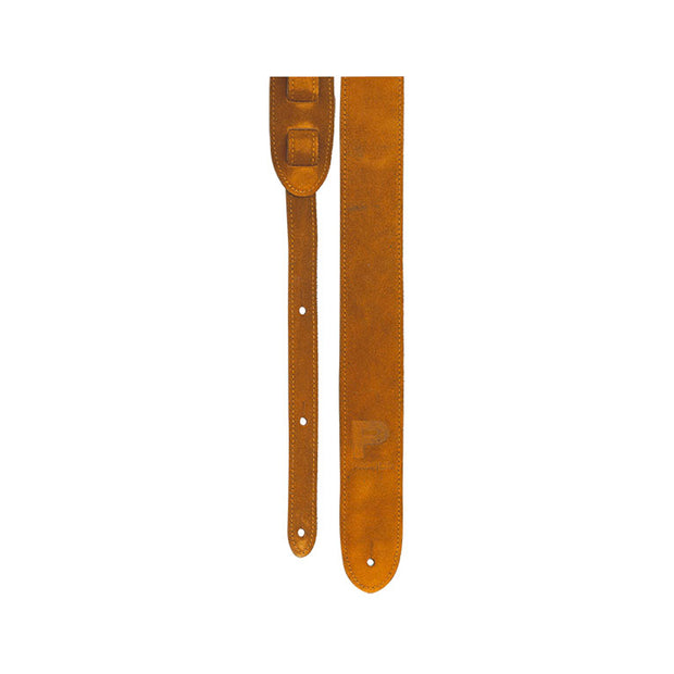 Profile PGS750-R - 2'' Rust Suede Guitar Strap Wit Made in Canada