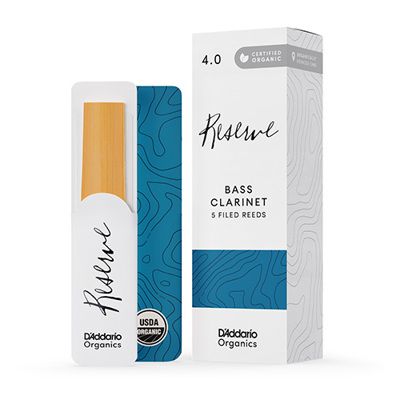 D'Addario Woodwinds ODER0540 Reserve, Bass Clarinet  - Box Of 5 - 4.0