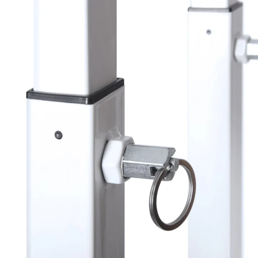 Novopro PS1 XXL Adjustable Podium Stand 7ft (White)