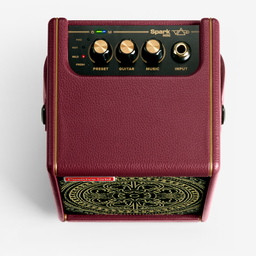 Positive Grid SPARK-MINI-VAI Special Edition 10-Watt Portable Smart Guitar Amp & Custom Cable · Designed by Steve Vai.