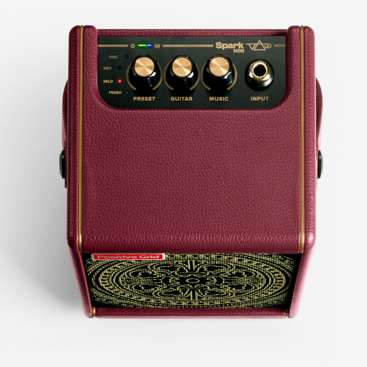 Positive Grid SPARK-MINI-VAI Special Edition 10-Watt Portable Smart Guitar Amp & Custom Cable · Designed by Steve Vai.