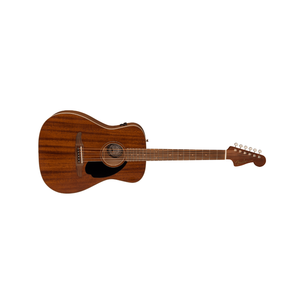 Fender California Series Malibu Special Pau Ferro Fingerboard Black Pickguard - Natural