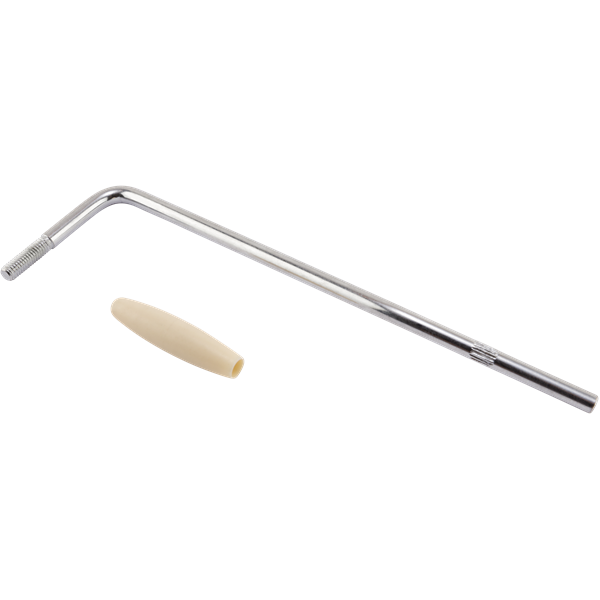 Fender Road Worn Tremolo Arm w/Aged White Tip - Chrome with Aged White Tip