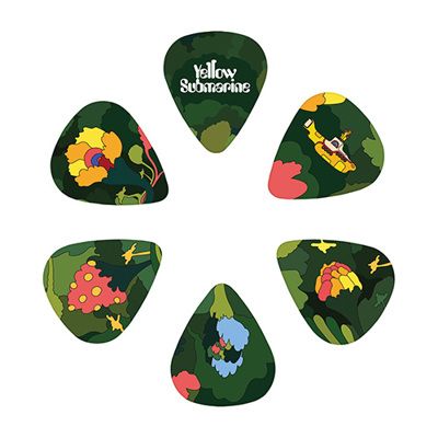 D'Addario 1CWH4-11B2 Yellow Sub Picks Pepperland Wo
