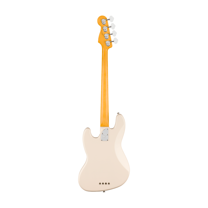 Fender American Professional Jazz Bass Maple Fingerboard Electric Bass (Olympic White)