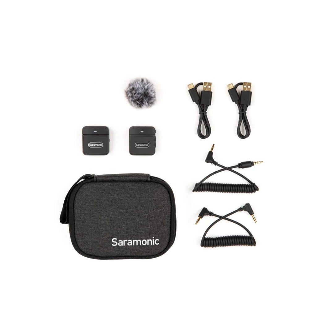 Saramonic Blink100 B1 Ultra-Portable Clip-On Wireless Microphone System for Cameras and Mobile Devices