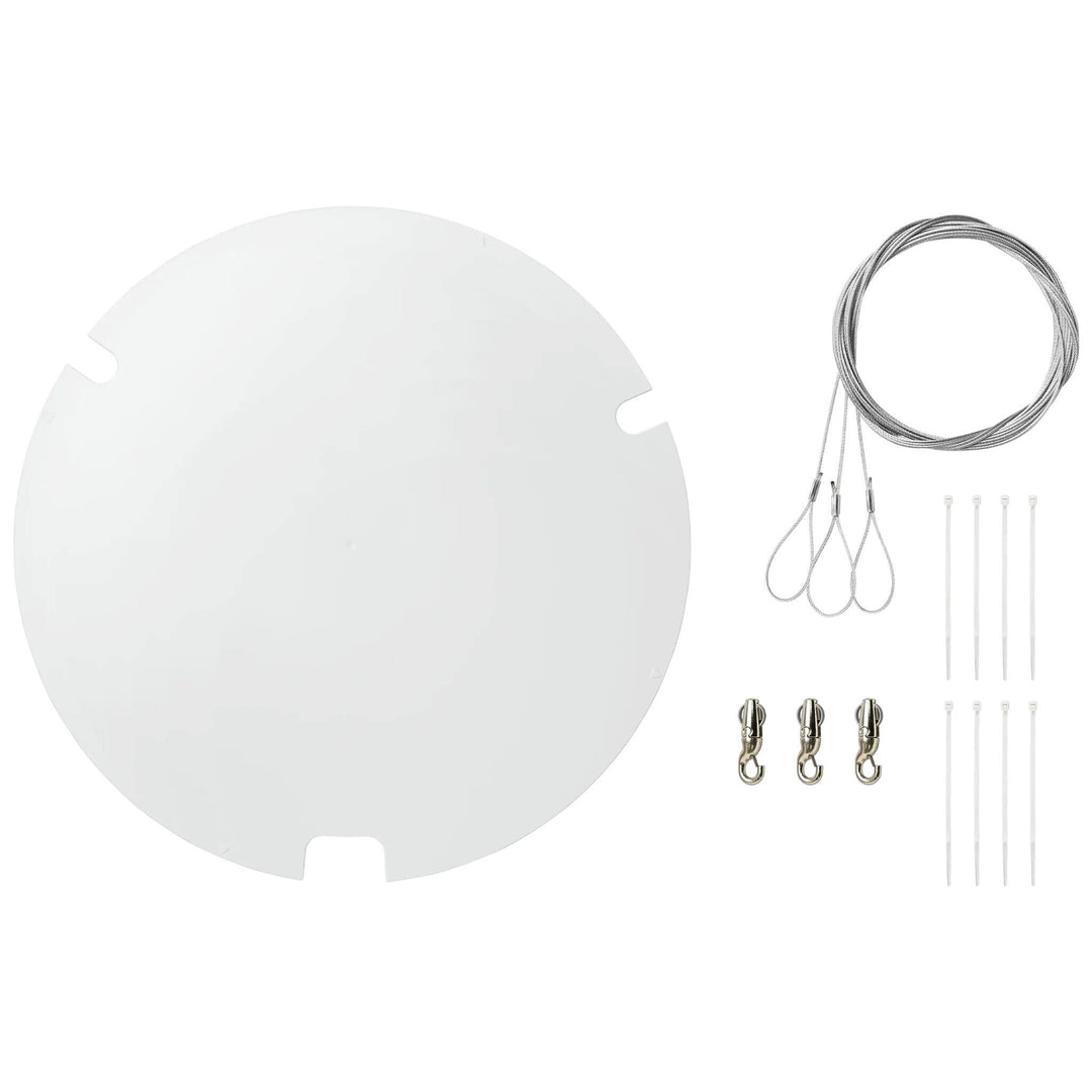 Shure A900w-r-pm Pole Mount Kit for Round Mxa920 Mic - White