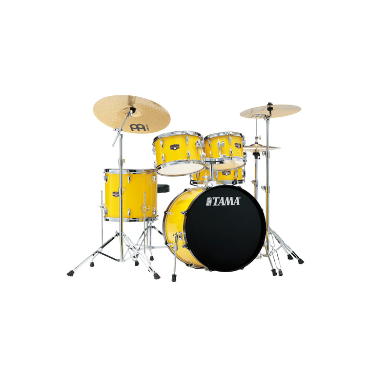 Tama Imperialstar 5-Piece Shell Pack with Hardware (20,10,12,14,SD) - Electric Yellow