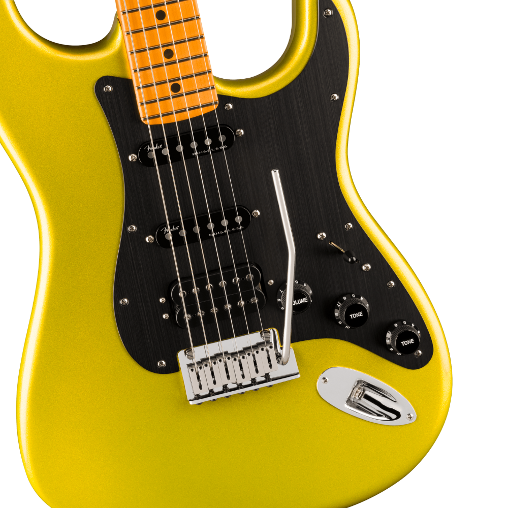 Fender American Ultra II Stratocaster HSS, Maple Fingerboard (Solar Flare)  Electric Guitar