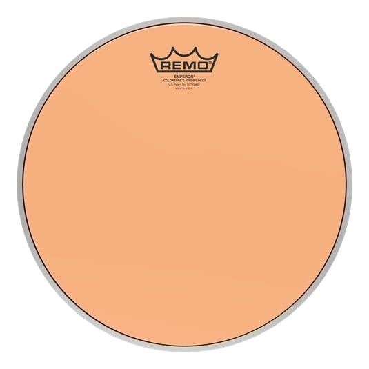 Remo BE-0312-CT-OGMP Batter, EMPEROR, COLORTONE, CRIMPLOCK, 12" Diameter, Orange