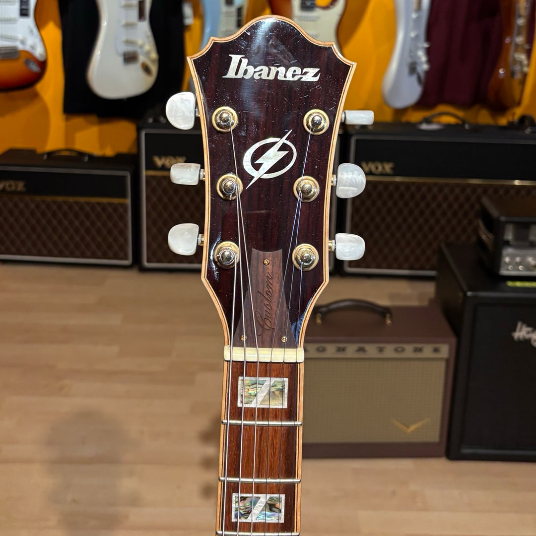 Ibanez - LTD ED Artist Artcore Custom AS103BM-ABR-12-01 Burled Mahogany w/ OHSC (2007) - USED