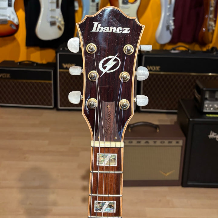 Ibanez - LTD ED Artist Artcore Custom AS103BM-ABR-12-01 Burled Mahogany w/ OHSC (2007) - USED