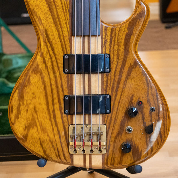 VINTAGE - Aria Pro II SBR-150 "Super Bass" Neck Through- Factory Fretless - w/ OHSC (MIJ) - 1980-81