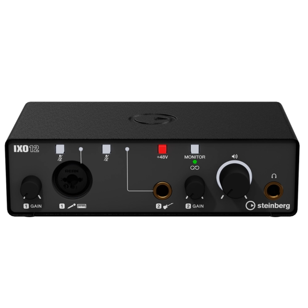 Steinberg IXO12 USB-C Audio Interface - Black