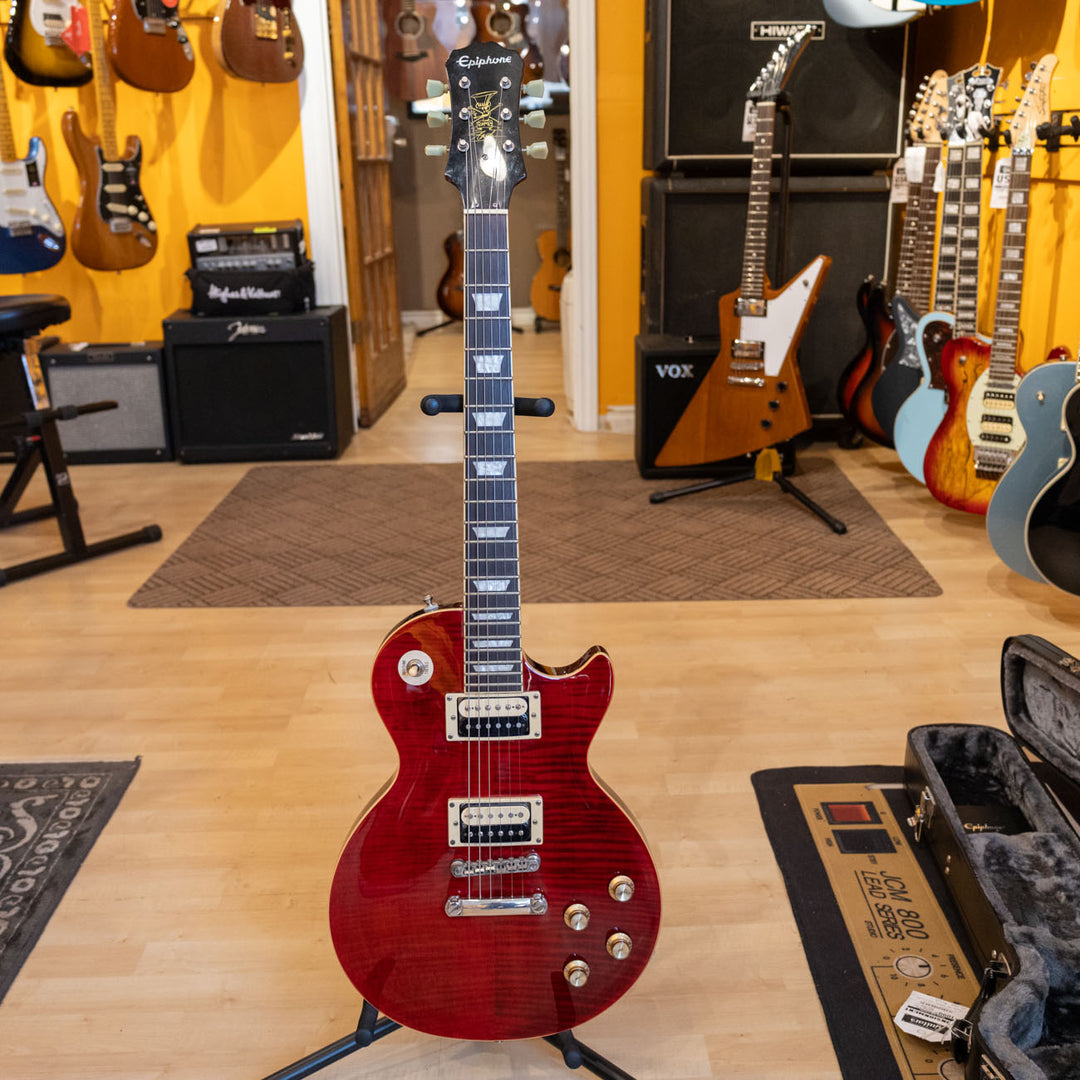 Epiphone - Les Paul Slash ( Rosso Corsa ) w/ OHSC & COA - 2014 -USED