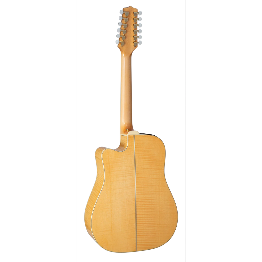 Takamine GD74CE-12U-NAT Unison 12-String Acoustic-Electric Guitar (Natural)