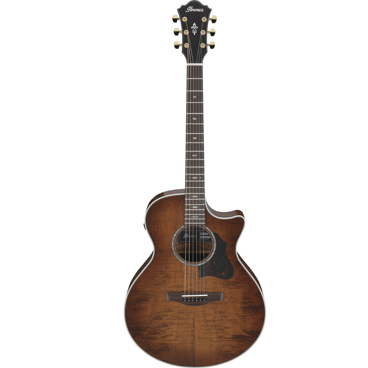 Ibanez Acoustic-Electric  (Mahogany Sunburst High Gloss) AE340FMH