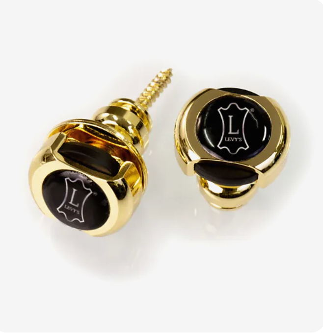 Levy's Lockable strap buttons - Gold- NOS