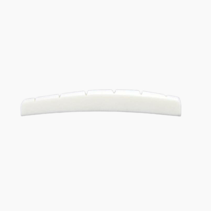 Allparts BN-0206 Radiused Slotted Bone Nut for Fender® Guitars Bleached