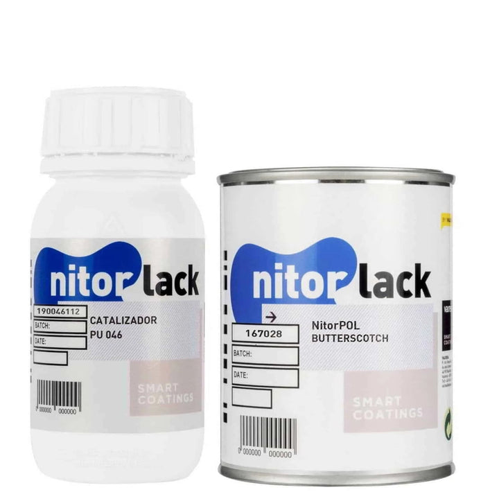 Allparts LT-9678-000 Nitorlack Butterscotch Blonde Polyurethane 500ml Can (includes catalyst)