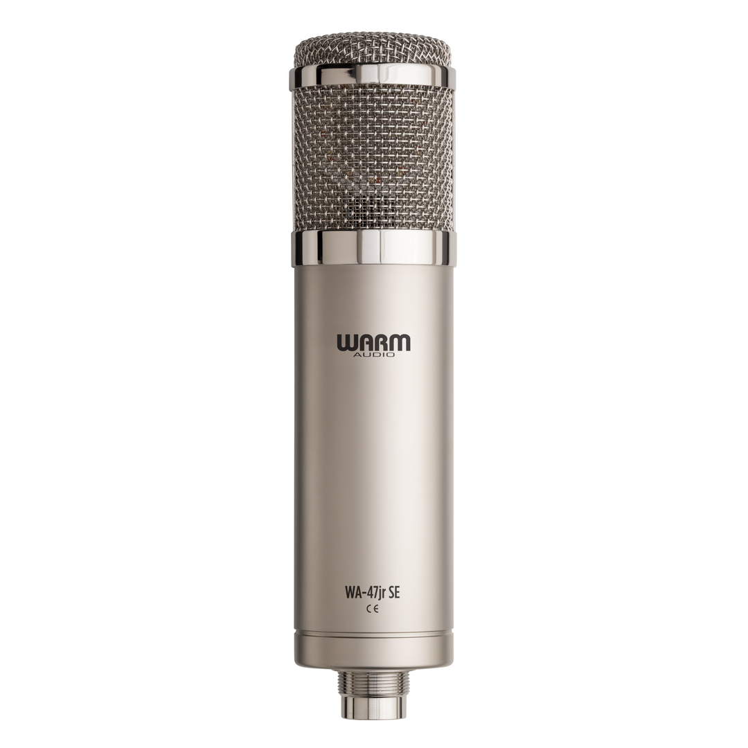 Warm Audio WA47JR-SE Studio Essential Cardioid 47 style condenser Mic - Nickel