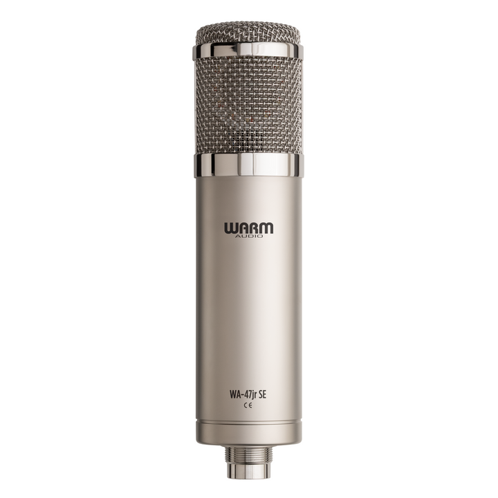 Warm Audio WA47JR-SE Studio Essential Cardioid 47 style condenser Mic - Nickel