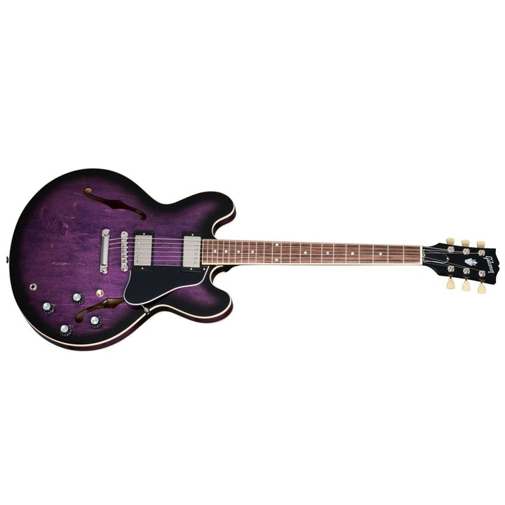 Gibson ES-335 Electric Guitar with Hardshell Case - Dark Purple Burst