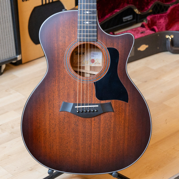 Taylor - 324ce - Mahogany Ash AC Electric w/ OHSC - 2018 - Used