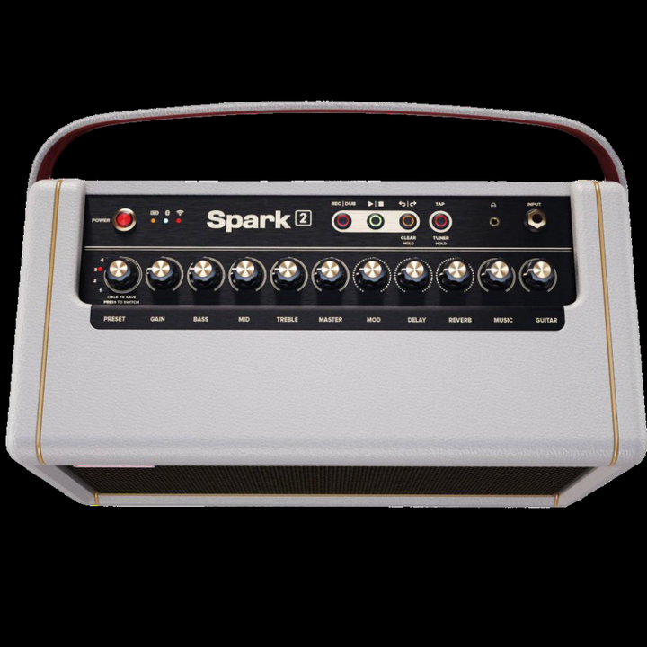 Positive Grid SPARK2-PRL 50W Guitar Amplifier Speakers -Pearl