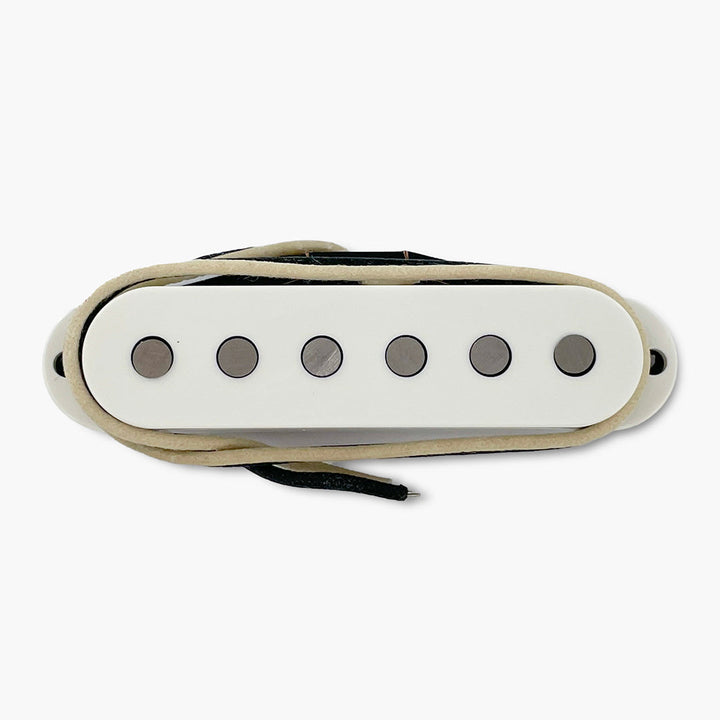 Allparts RZR-10051 Razor® Buraddo mūn Blood Moon Pickup for Stratocaster® - White