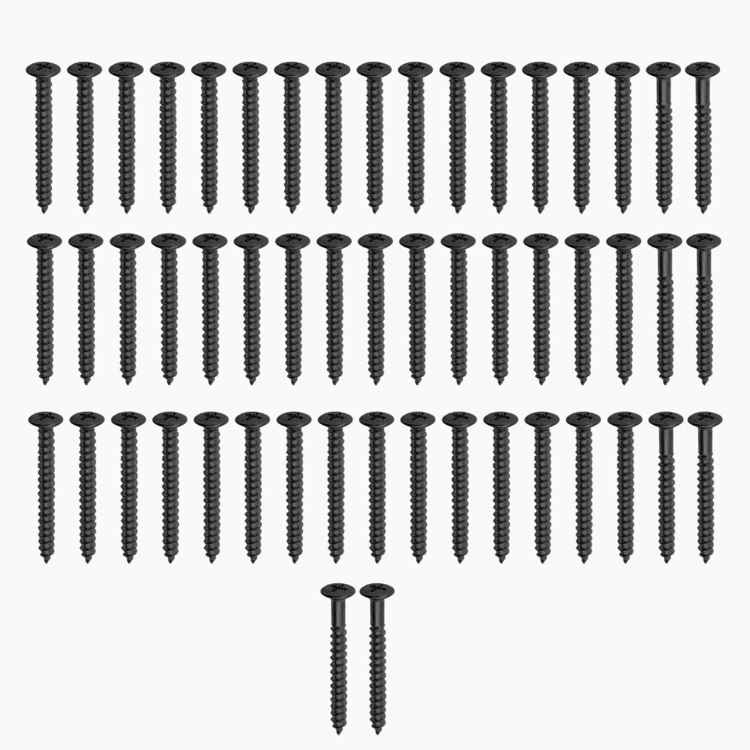 Allparts GS-0005 Neckplate Screws Black