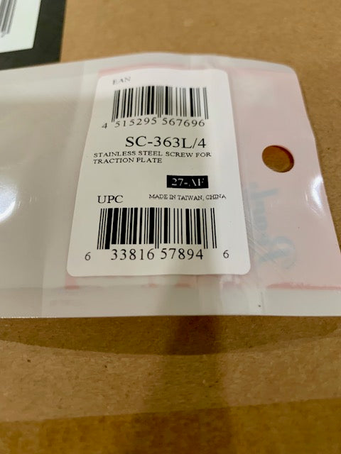 Pearl SC-363L/4 Stainless steel screw -4 PC For Traction Plate