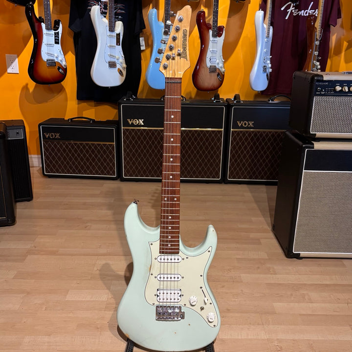 Ibanez - AZES40 Standard HSS (Light Relic - Mint Green - No Case Or Bag) - USED