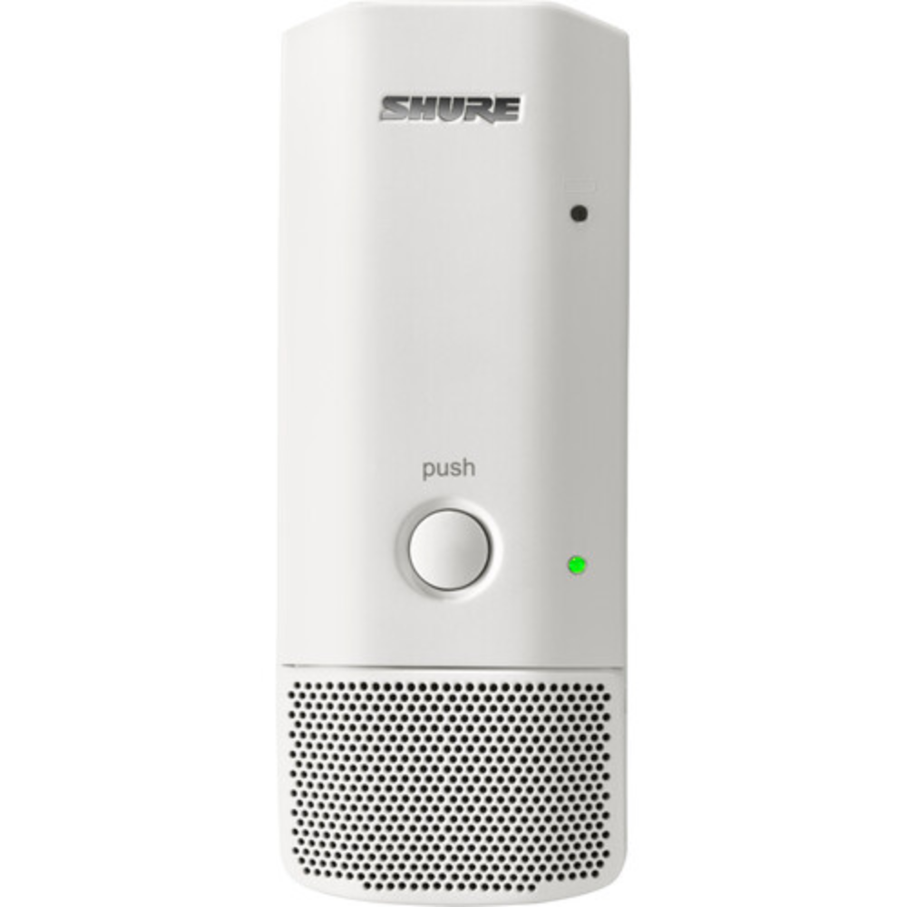 Shure MXW neXt 2 Wireless Boundary Microphone, Cardioid - White