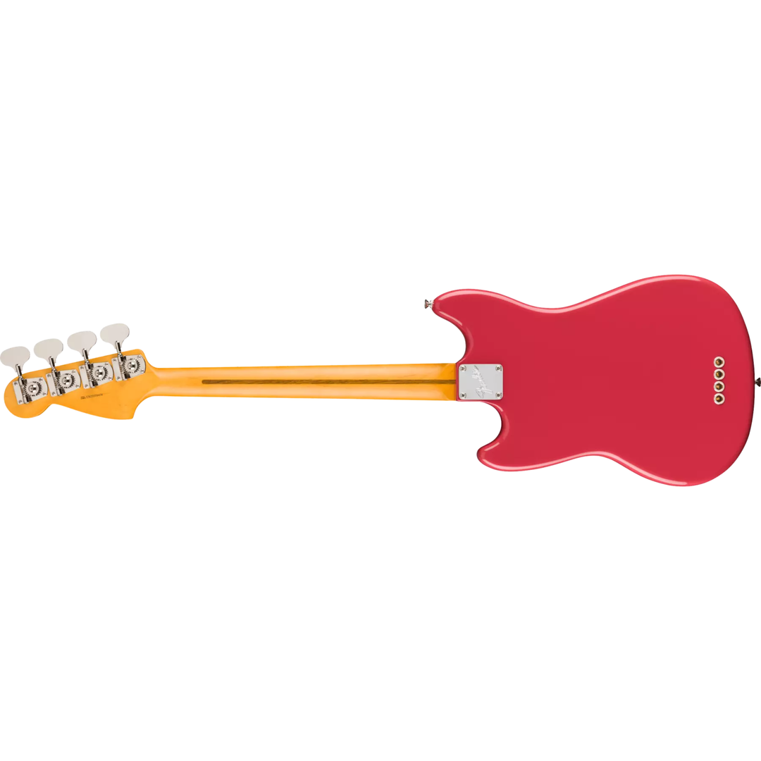 Fender American Professional Classic Mustang Bass® -  Maple Fingerboard -  Faded Dakota Red