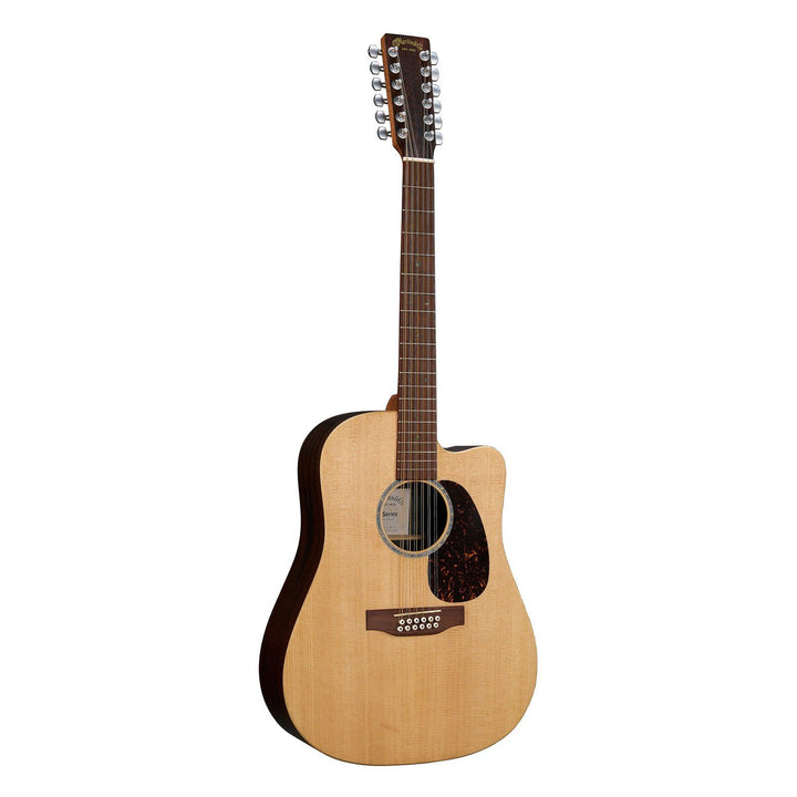 Martin 11SPECIAL01142L X Series Acoustic-Electric – DC-X2EL 12-String Sitka/Faux Brazilian HPL with Soft Shell Case