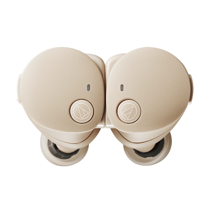 Audio-Technica CKS50TW2 Wireless In-Ear Headphones (Beige)