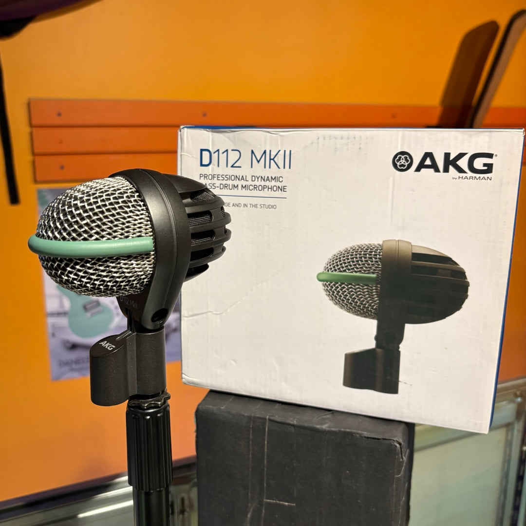 AKG - D112 MKII Kick Drum Microphone w/ Factory Box - USED