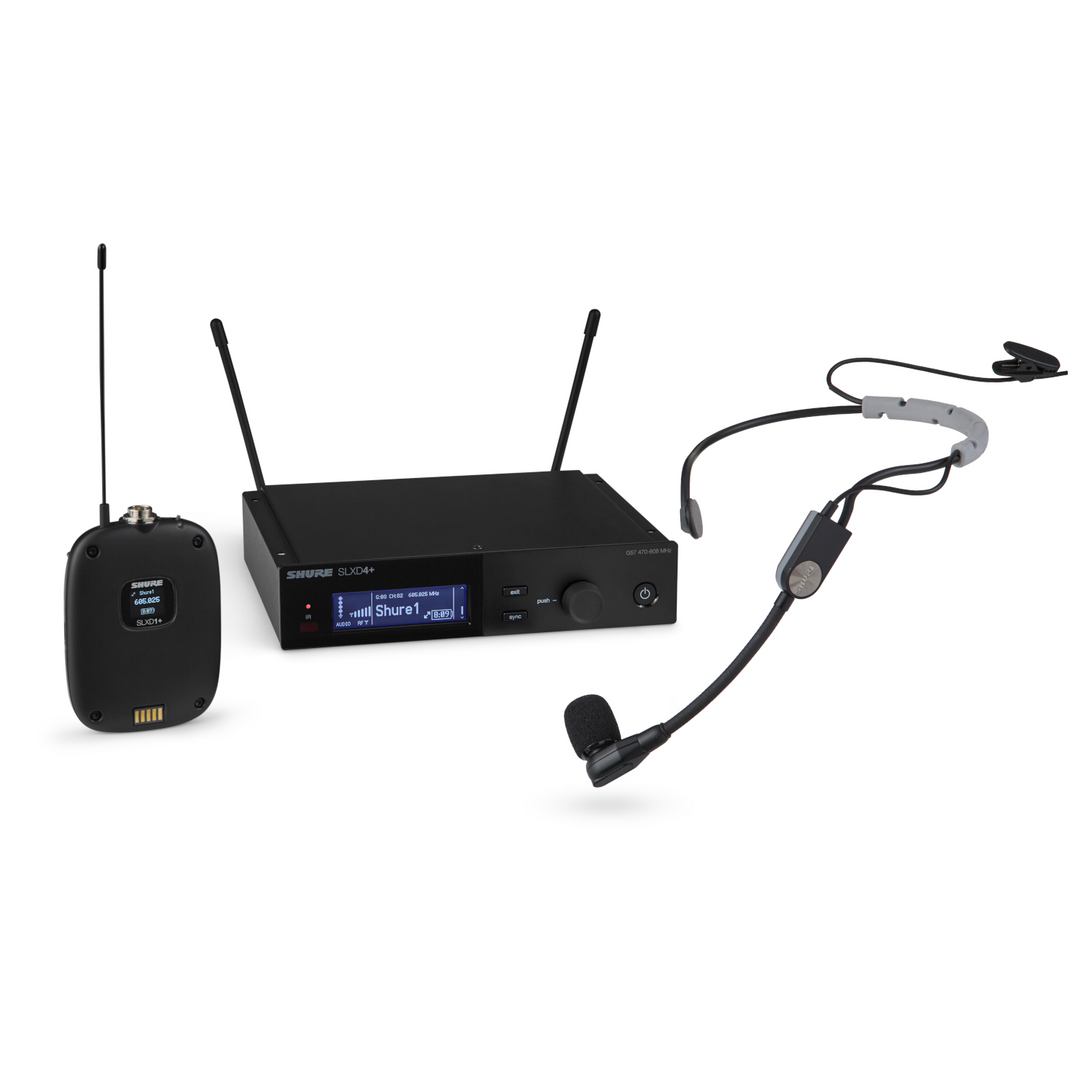 Shure SLXD14+/SM35-G57 Bodypack System Headset SM35