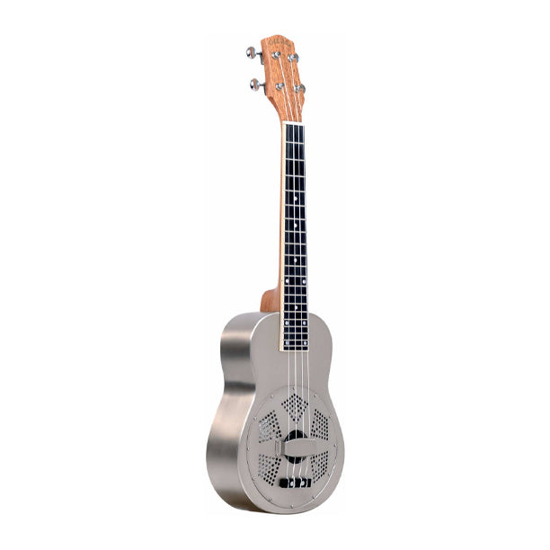 Gold Tone Resouke Tenor Reso Metal Uke with Gig Bag