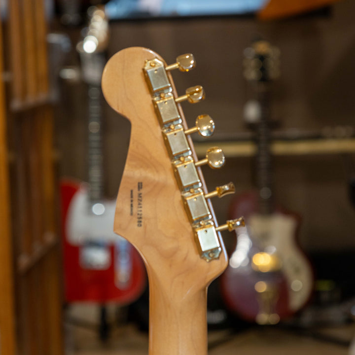 Fender - 50th Ann. LTD Edition Stratocaster (Maple - Aztec Gold)  w/ Tweed Fender Bag - MIM - 2020 -USED Electric Guitar
