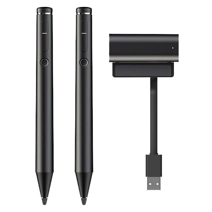 ViewSonic VB-PEN-004  Active Stylus Pens with RF Module, Laser Pointer Sim, for IFP70/62-series, Includes Charger, Black