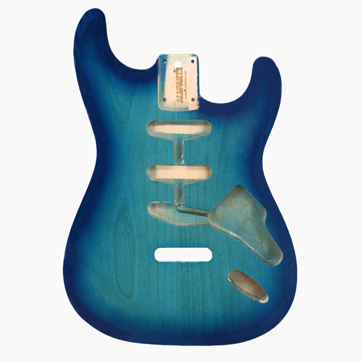 Allparts SBF-OBB Ocean Blue Burst Replacement Body for Stratocaster
