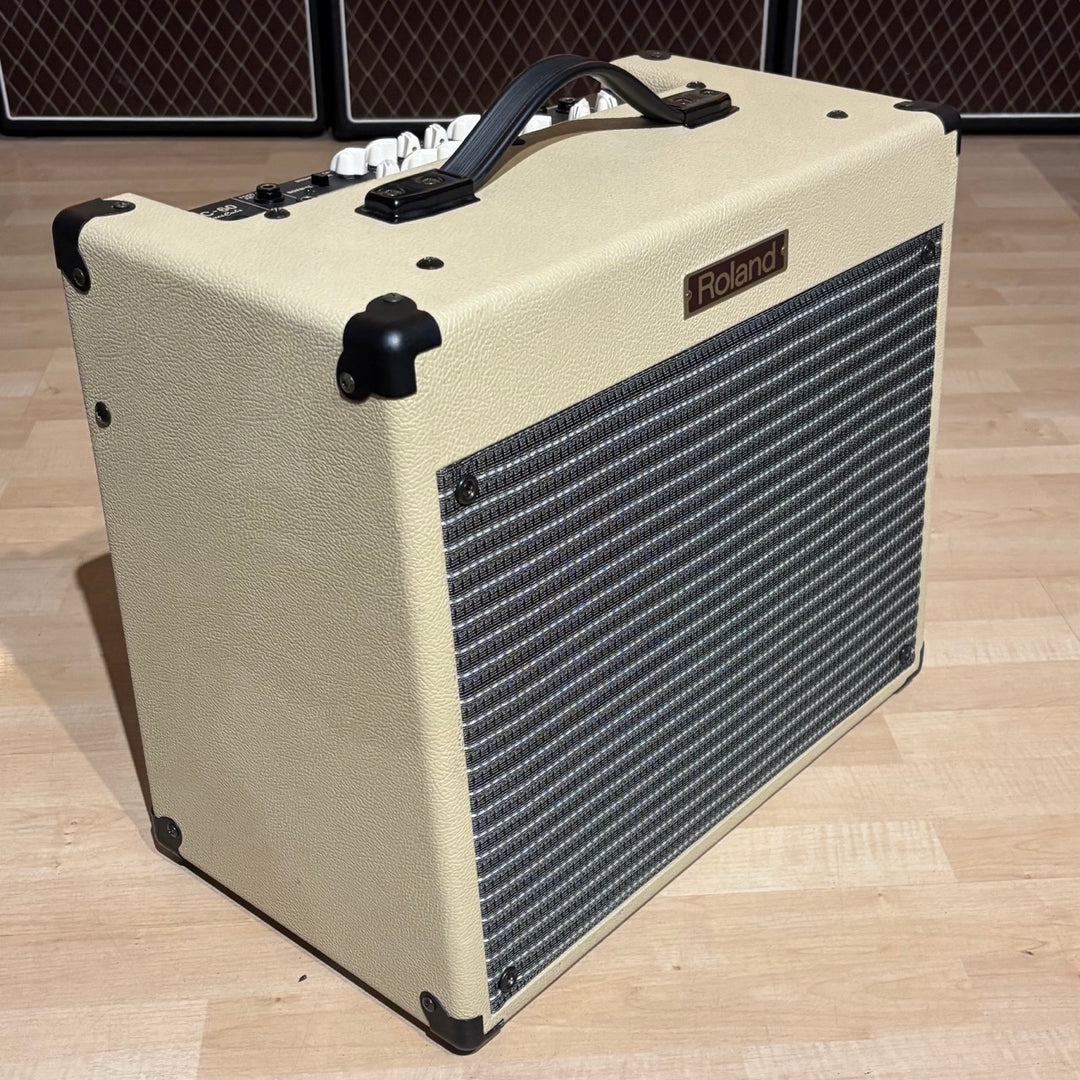 Roland - BC60 Blues Cube 60 Watt Solid State 112 GTR Combo (Large Box-Blonde) - USED