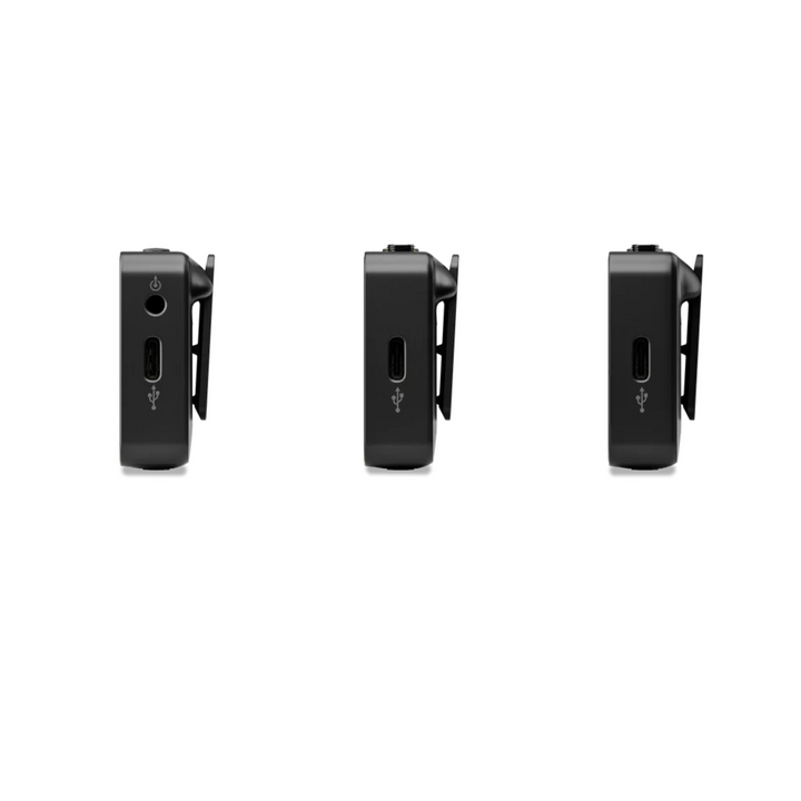 RODE Wireless GO (Gen 3) 2-Person Compact Digital Wireless Microphone System/Recorder (2.4 GHz, Black)