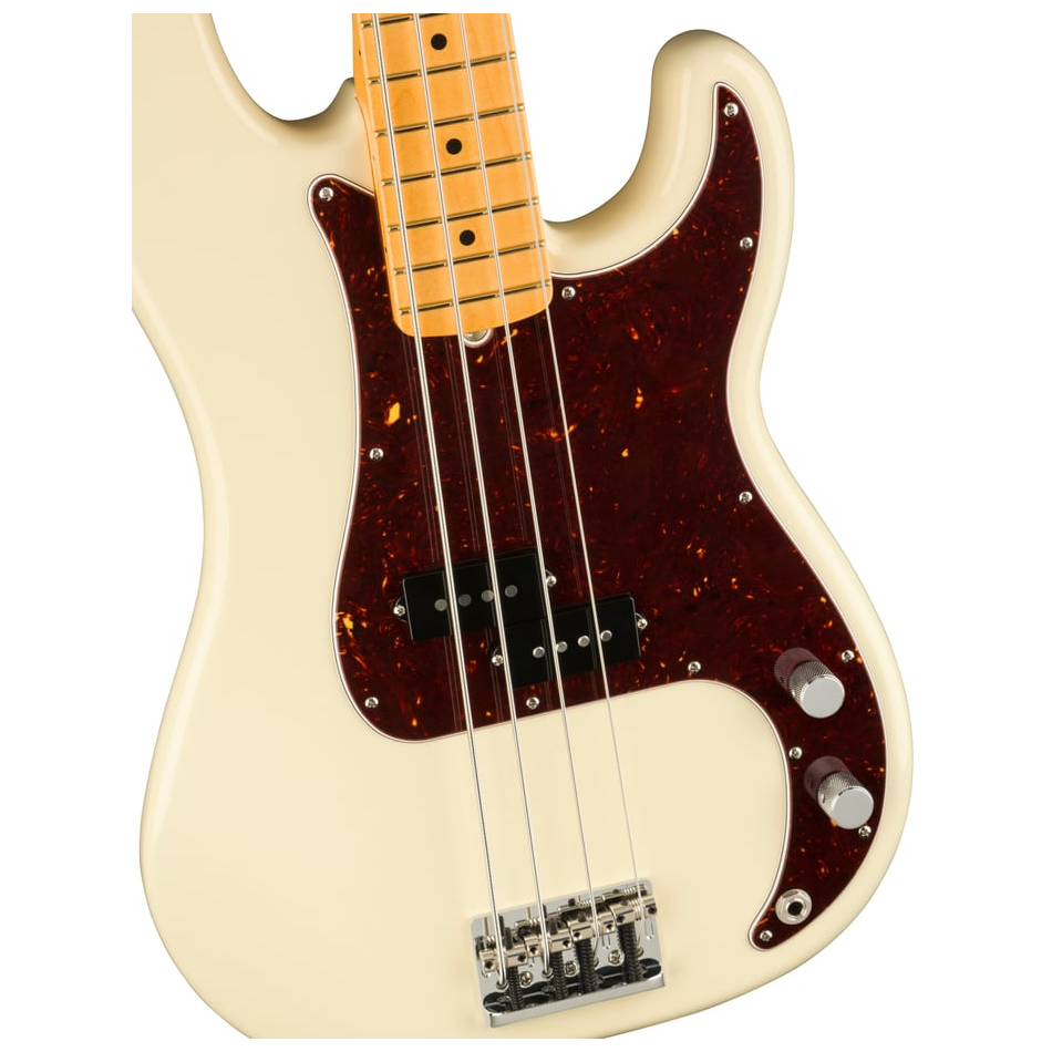 Fender American Professional II Precision Bass (Olympic White) Electric Bass Guitar