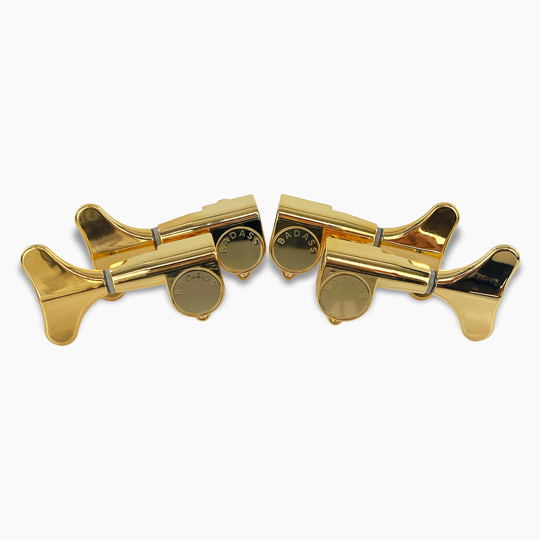 Allparts TK-7818-002 Leo Quan® Badass SGT™ Bass Keys - Sealed - 2x2 set, Gold