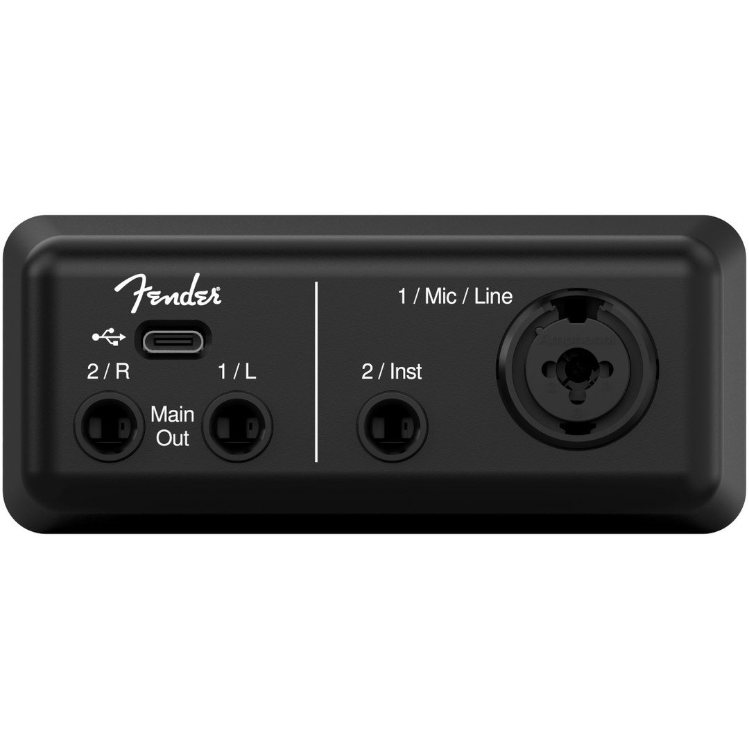 Fender AudioBox Go 2 x 2, 24-bit / 96 kHz USB-C Audio Interface
